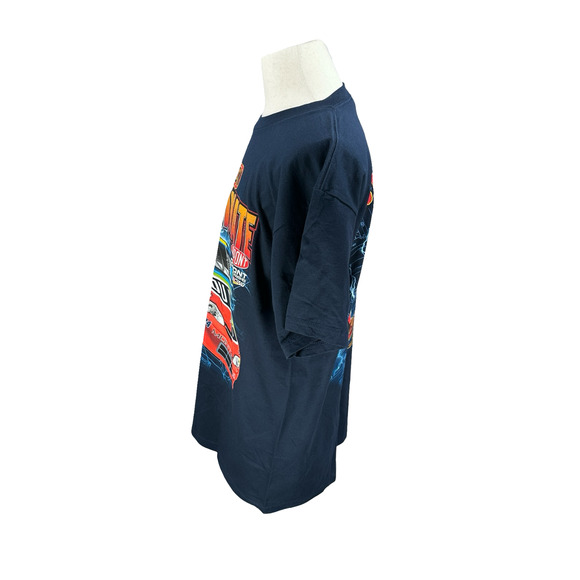 Vintage Chase Authentics Jeff Gordon NASCAR T-Shirt Blue Men’s Large 1999 New - Picture 3 of 12